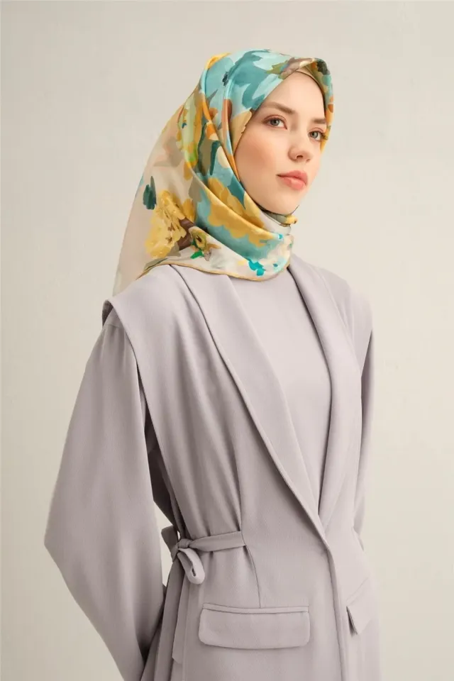 Armine Sura İpek Eşarp 9334-07