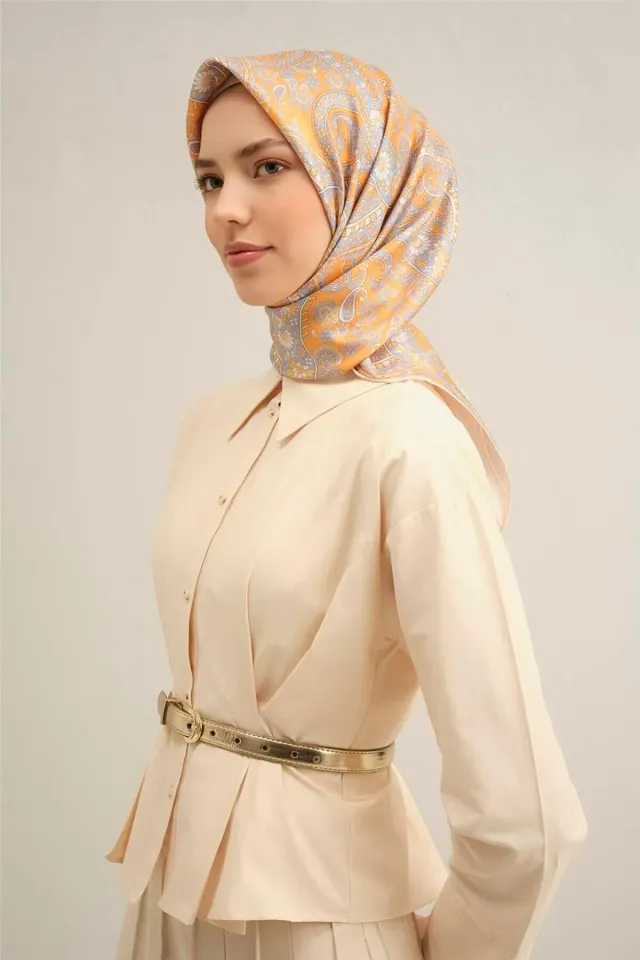 Armine Sura İpek Eşarp 9304-37
