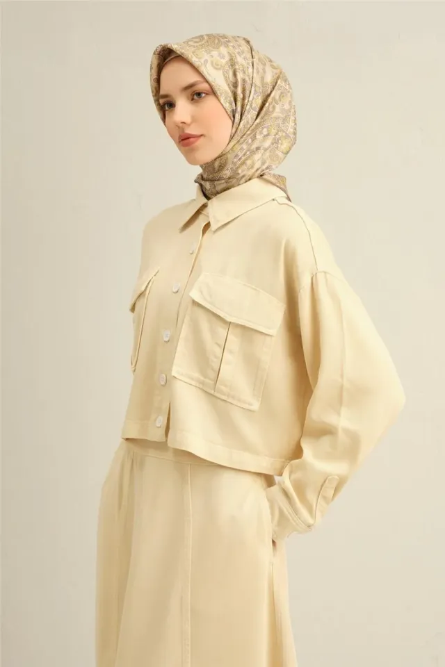 Armine Sura İpek Eşarp 9304-07