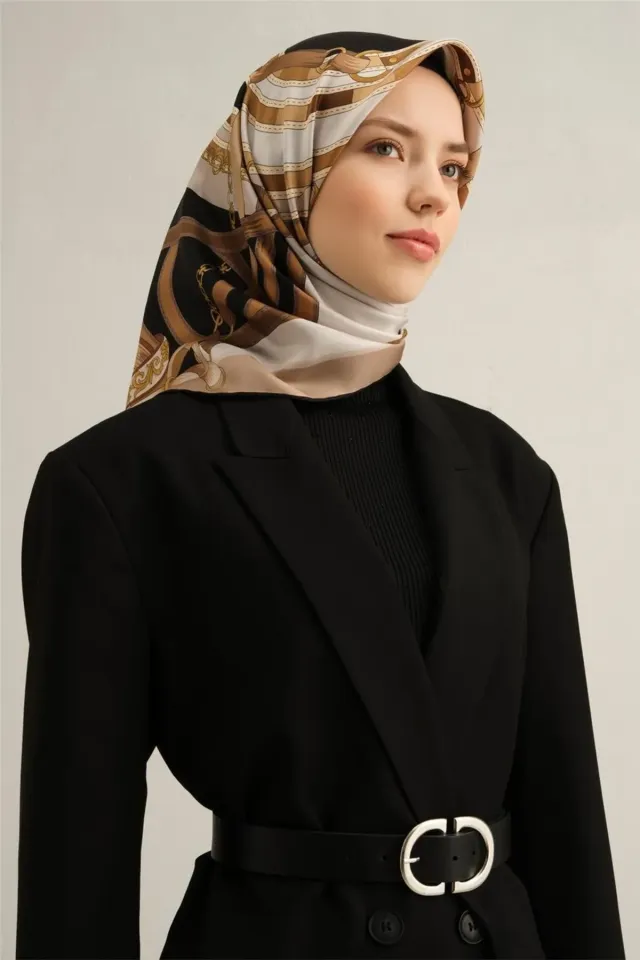 Armine Sura İpek Eşarp 9315-03