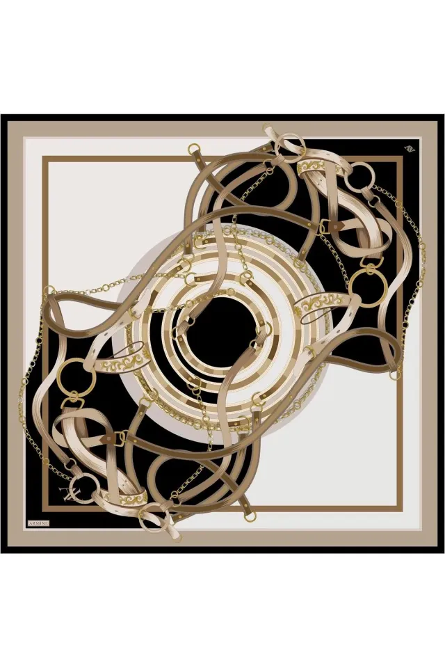 Armine Sura İpek Eşarp 9315-03