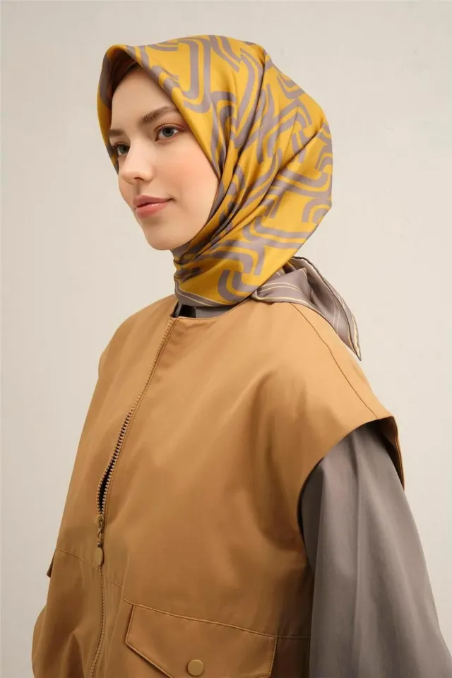 Armine Sura İpek Eşarp 9343-05