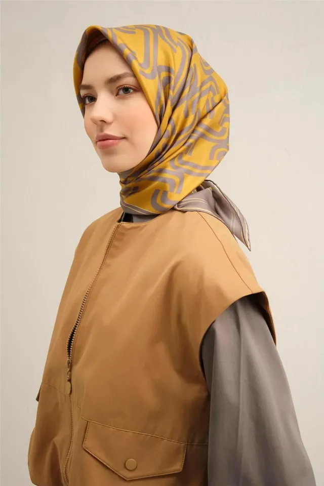 Armine Sura İpek Eşarp 9343-05