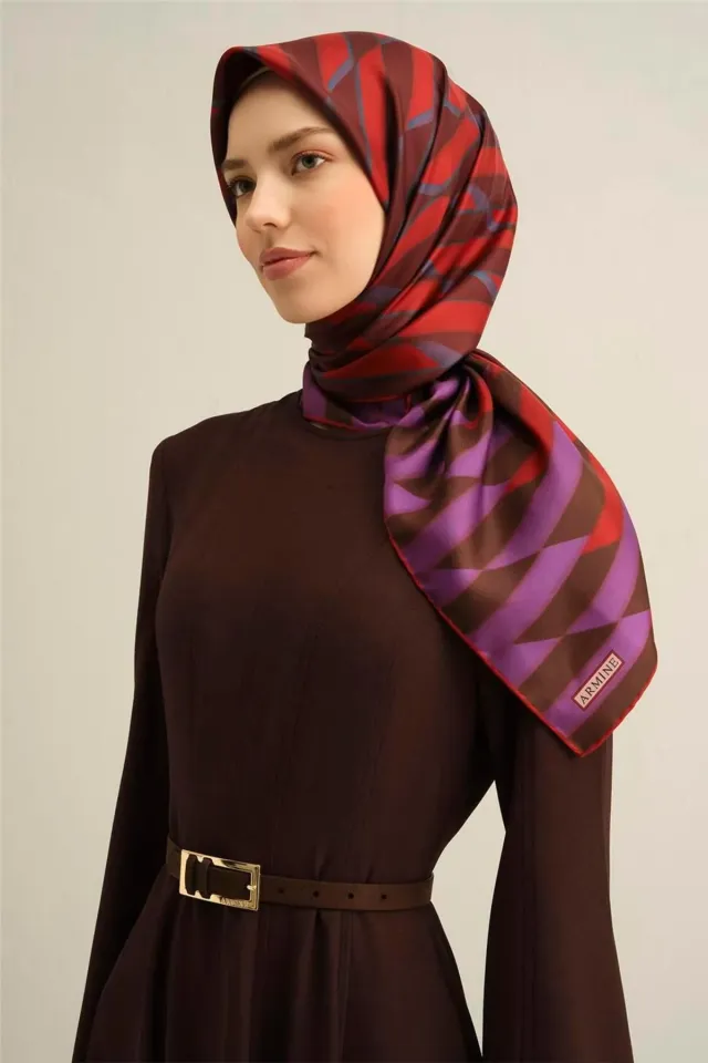 Armine Sura İpek Eşarp 9325-83