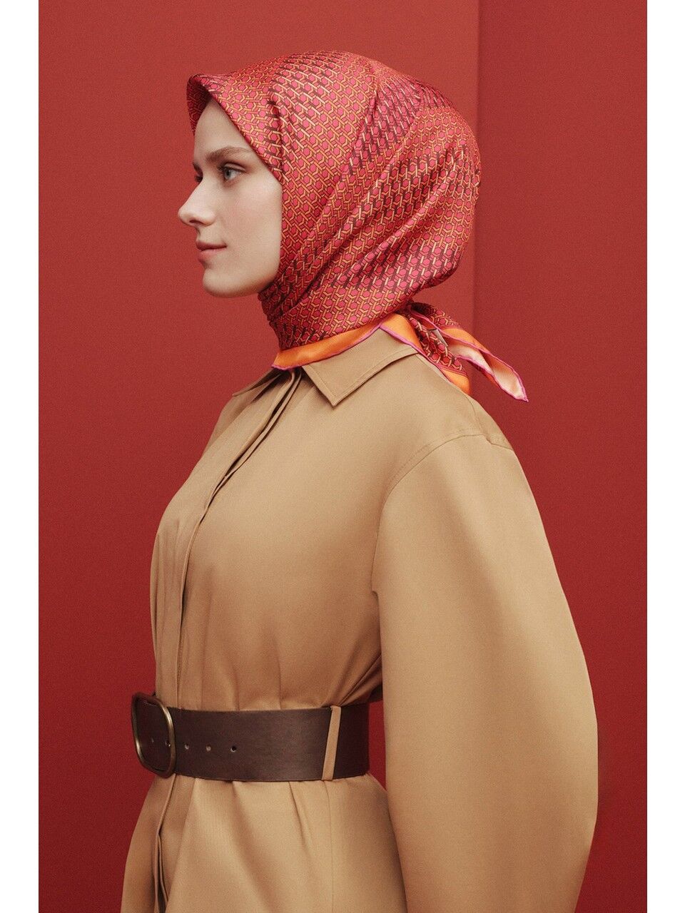 Armine Twill İpek Eşarp 9319-54