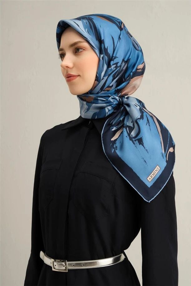Armine Twill İpek Eşarp 9337-81