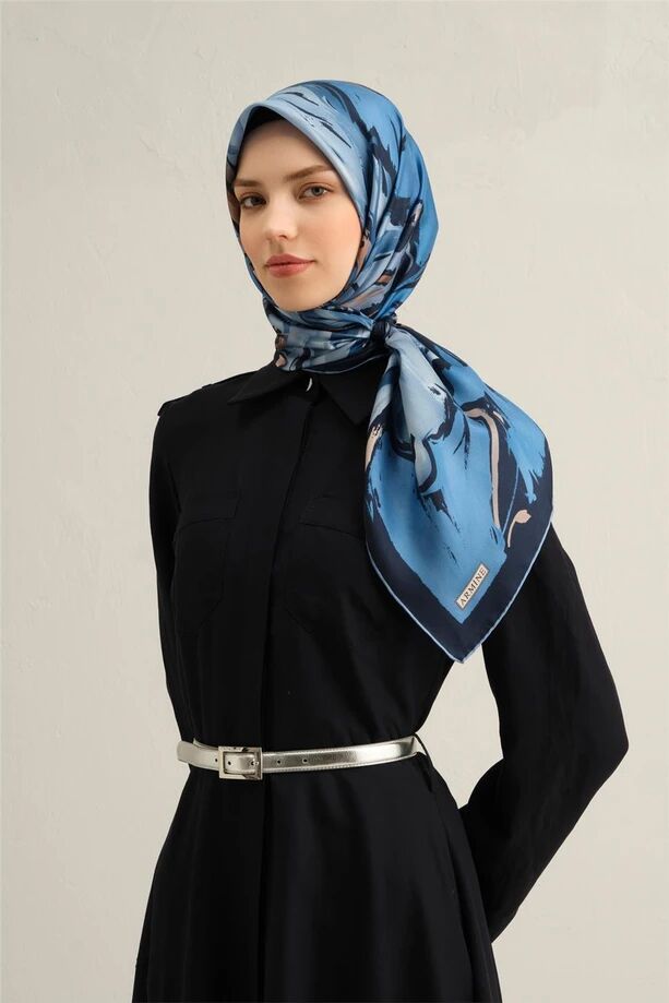 Armine Twill İpek Eşarp 9337-81