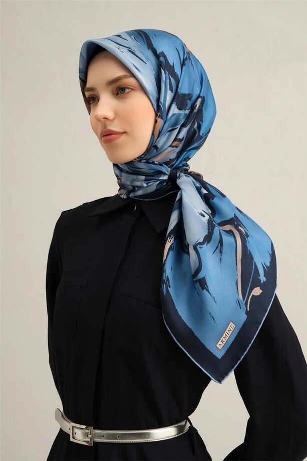 Armine Twill İpek Eşarp 9337-81