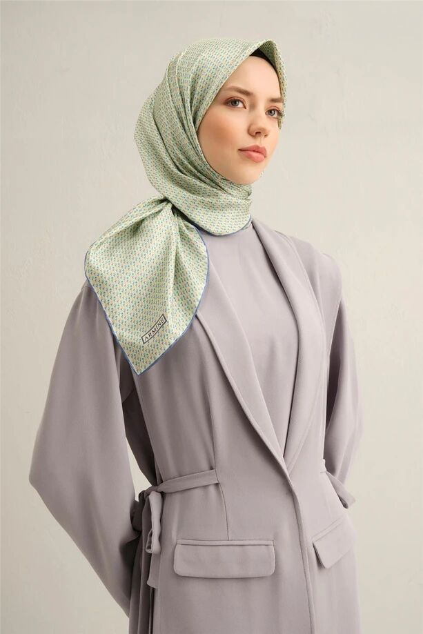 Armine Twill İpek Eşarp 9307-81