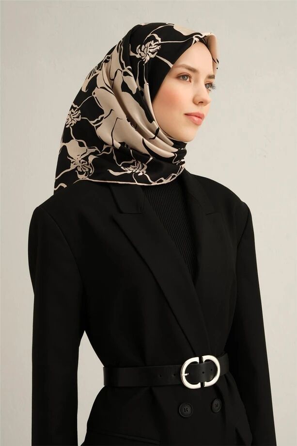 Armine Twill İpek Eşarp 9344-39