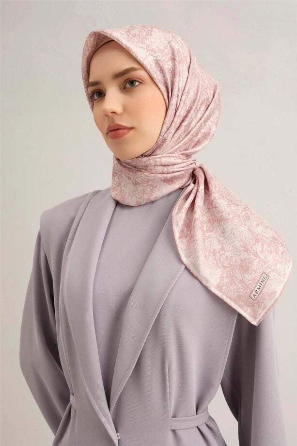 Armine Twill İpek Eşarp 9311-86