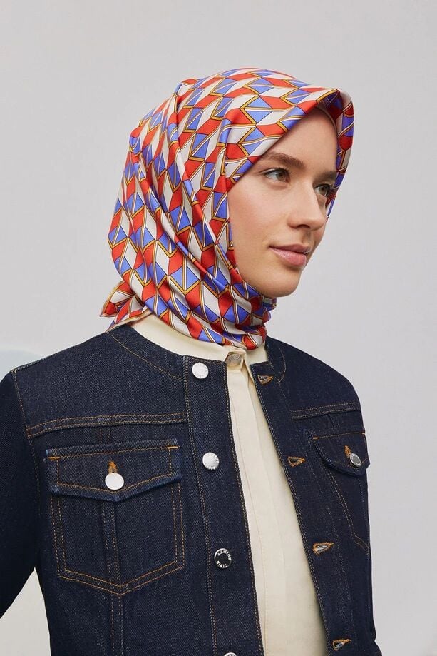 Armine Twill İpek Eşarp 9309-01