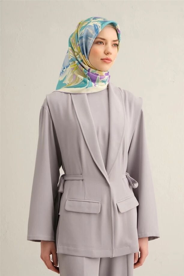 Armine Twill İpek Eşarp 9337-80