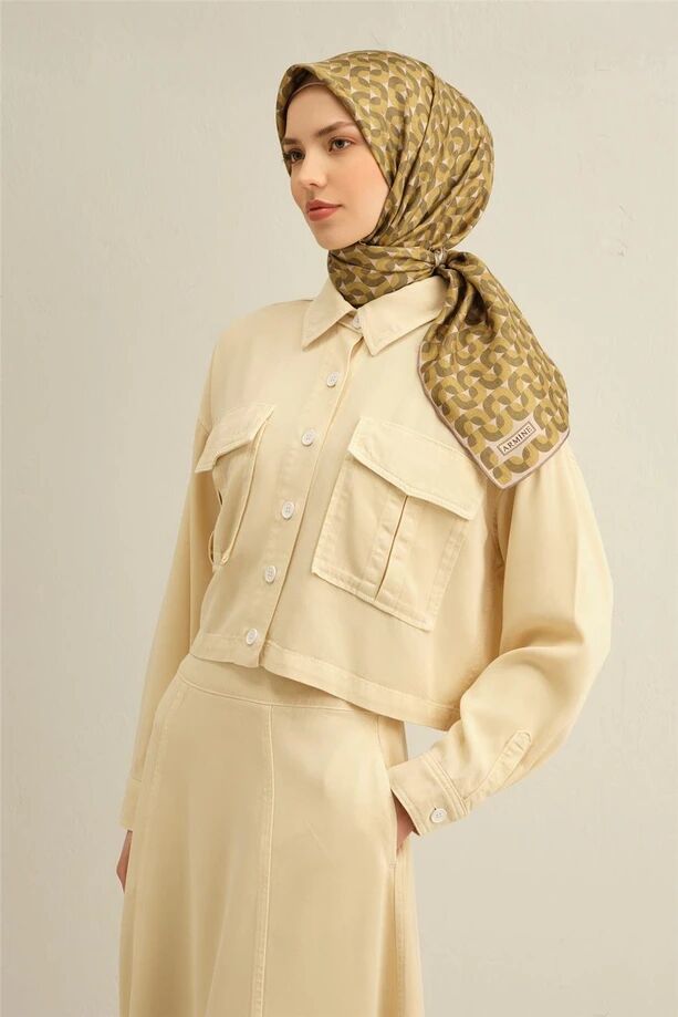 Armine Twill İpek Eşarp 9321-36