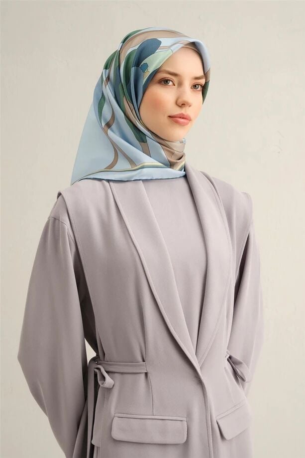 Armine Twill İpek Eşarp 9302-07