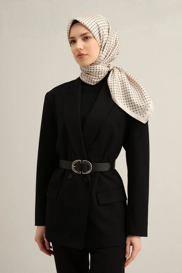 Armine Twill İpek Eşarp 9345-87