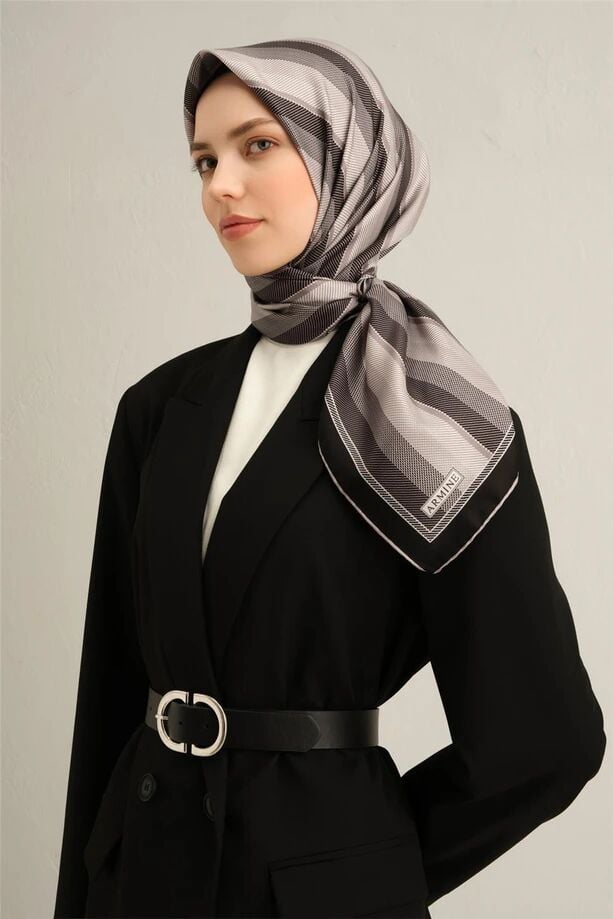Armine Twill İpek Eşarp 9327-83
