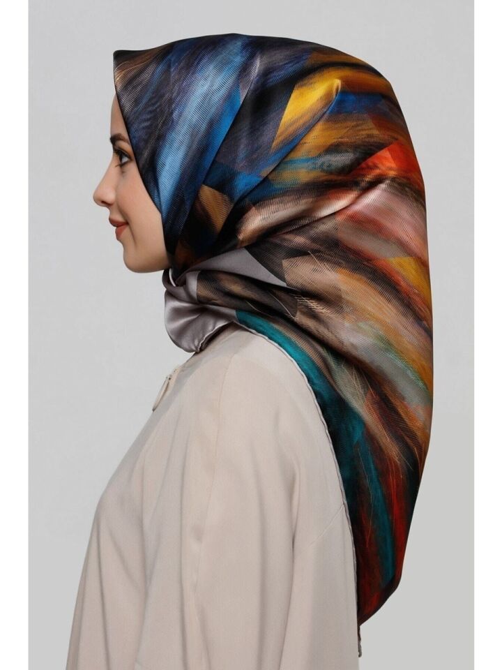 Armine Nostalji Twill İpek Eşarp 8339-32