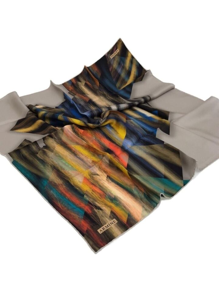 Armine Nostalji Twill İpek Eşarp 8339-32