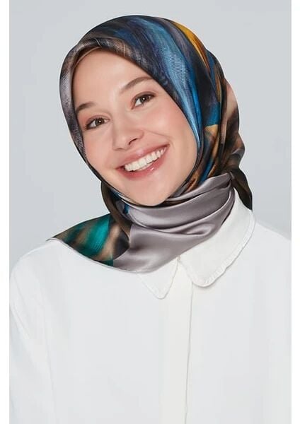 Armine Nostalji Twill İpek Eşarp 8339-32