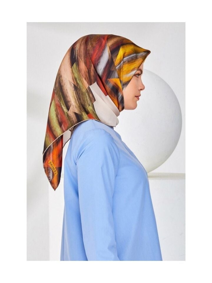Armine Nostalji Twill İpek Eşarp 8339-36