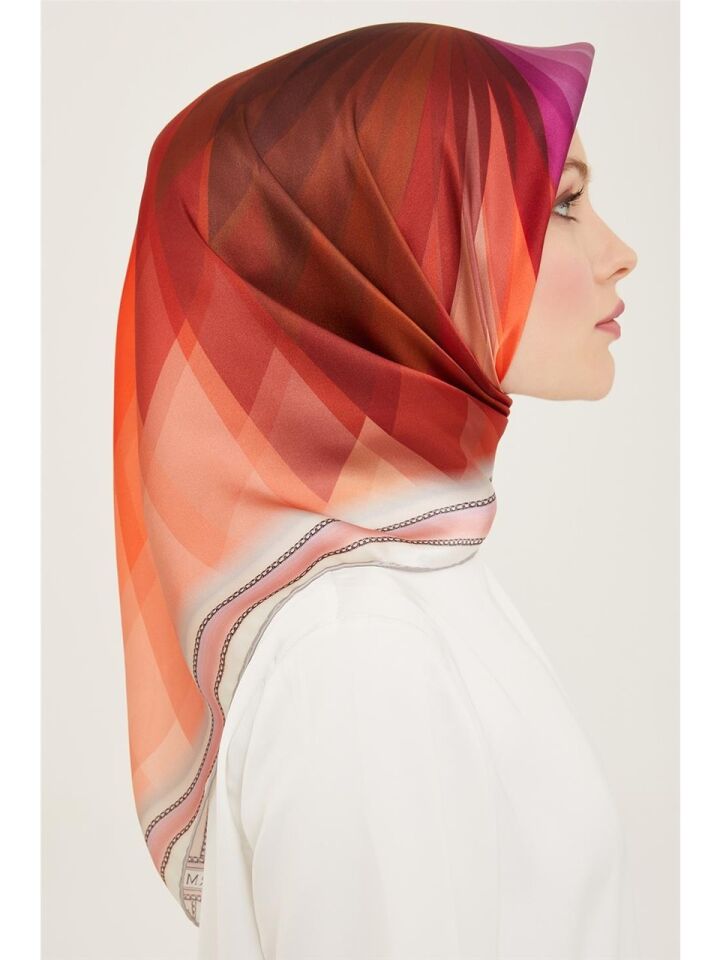Armine Nostalji Twill İpek Eşarp 9112-21