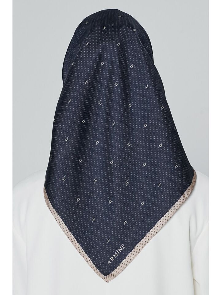 Armine Nostalji Twill İpek Eşarp 8259-09
