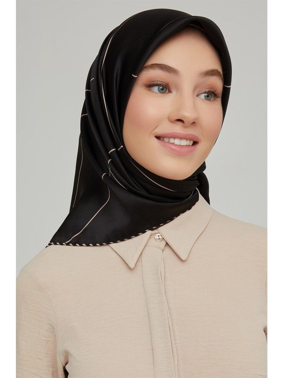 Armine Nostalji Sura İpek Eşarp 8655-01