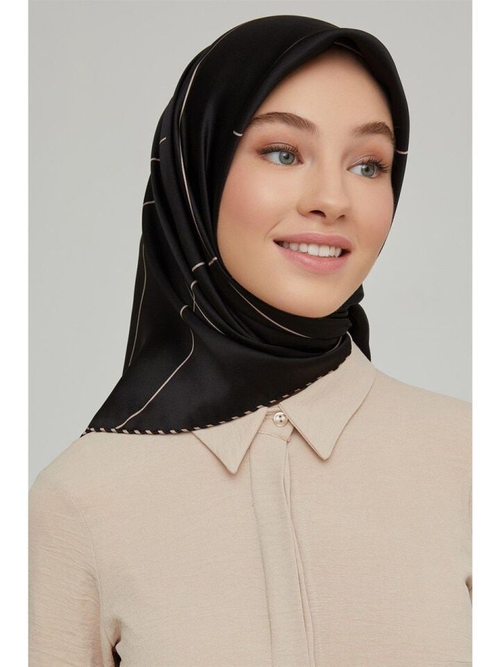 Armine Nostalji Sura İpek Eşarp 8655-01