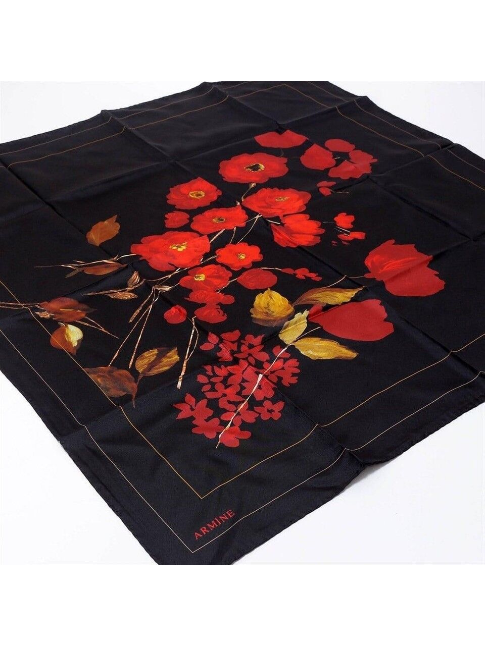 Armine Nostalji Twill İpek Eşarp 8128-10