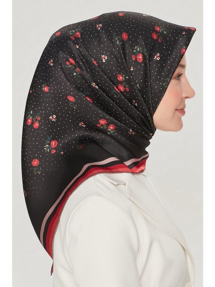 Armine Nostalji Twill İpek Eşarp 8502-09