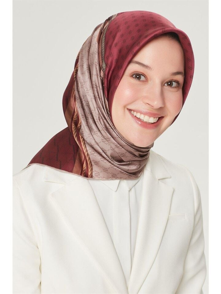 Armine Nostalji Twill İpek Eşarp 8519-84