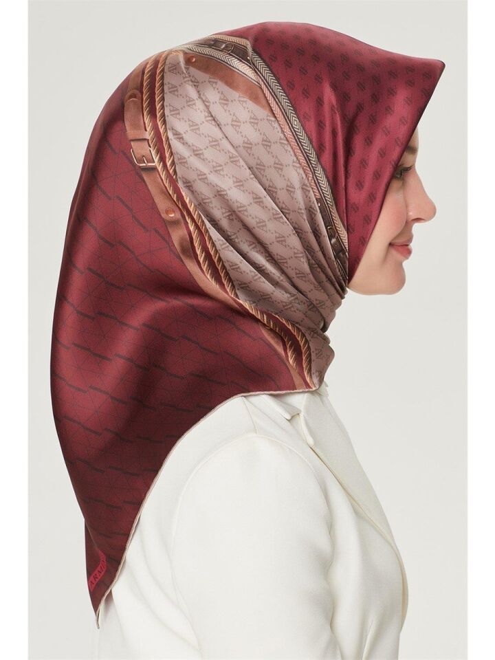 Armine Nostalji Twill İpek Eşarp 8519-84