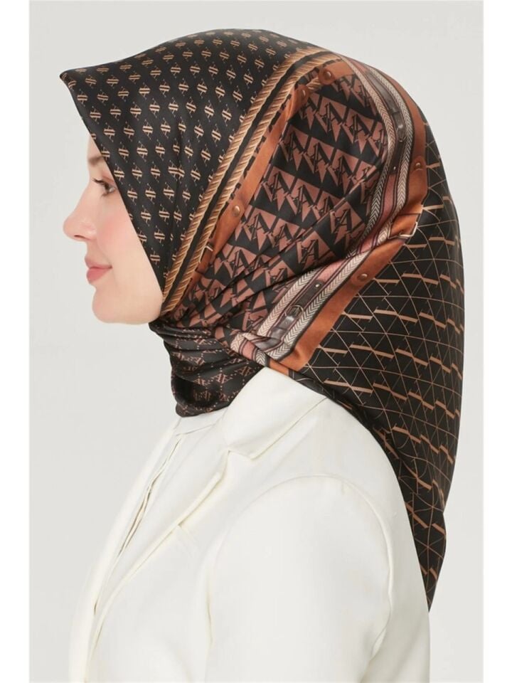 Armine Nostalji Twill İpek Eşarp 8519-01