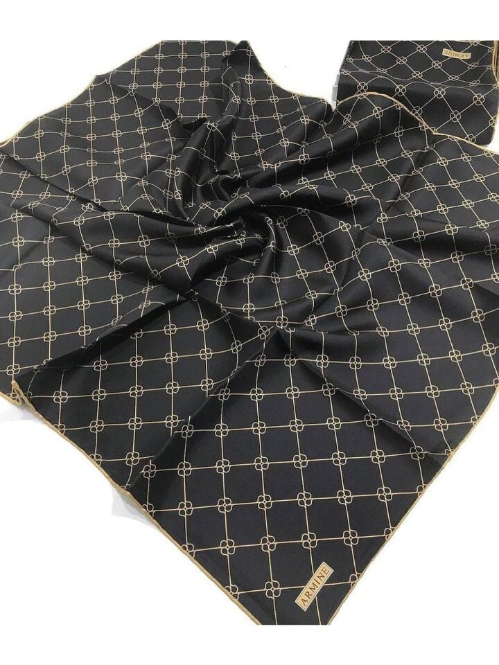 Armine Nostalji Twill İpek Eşarp 8555-11
