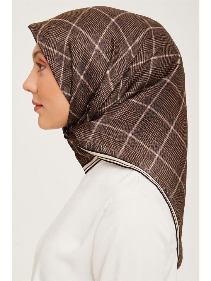 Armine Nostalji Twill İpek Eşarp 9029-04