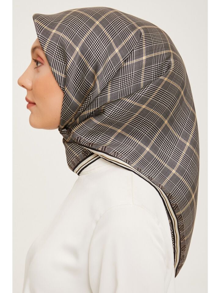 Armine Nostalji Twill İpek Eşarp 9029-02