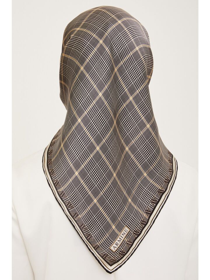 Armine Nostalji Twill İpek Eşarp 9029-02