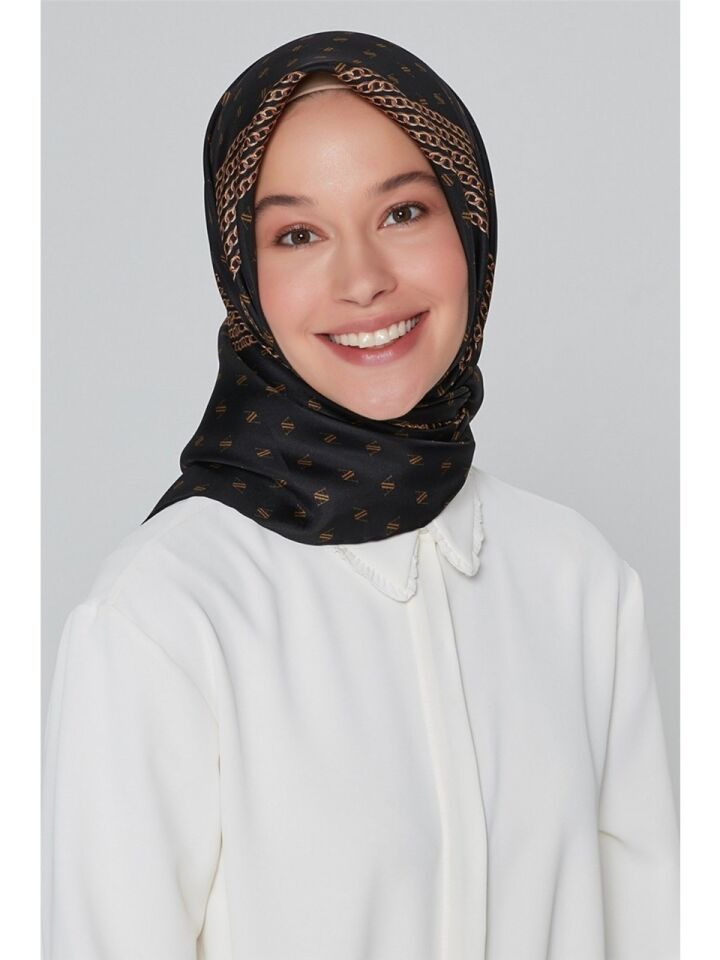Armine Nostalji Twill İpek Eşarp 8113-06