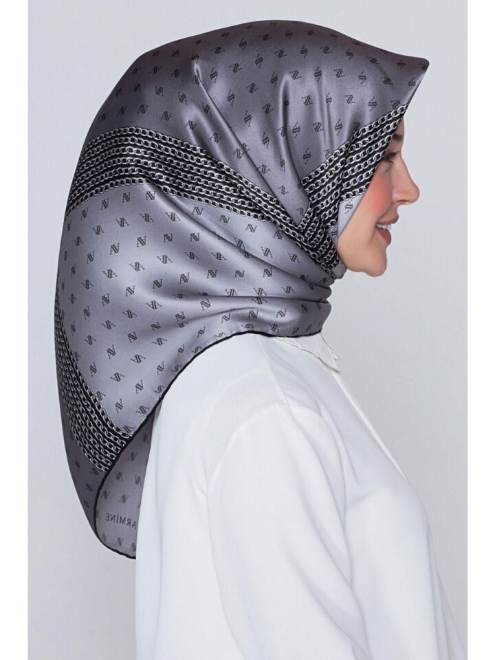 Armine Nostalji Twill İpek Eşarp 8113-08