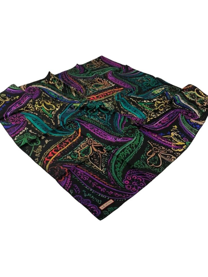 Armine Nostalji Twill İpek Eşarp 9037-35