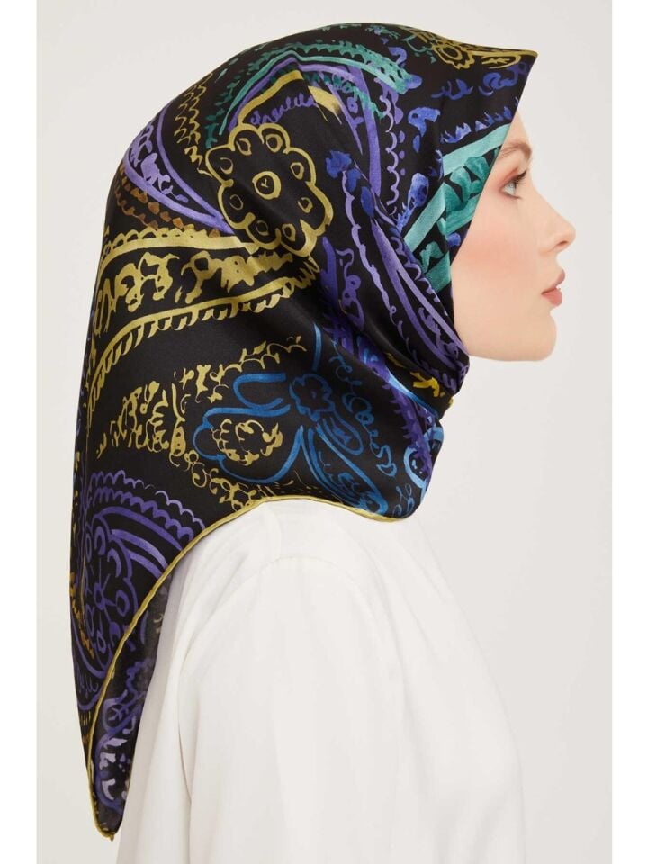 Armine Nostalji Twill İpek Eşarp 9037-52