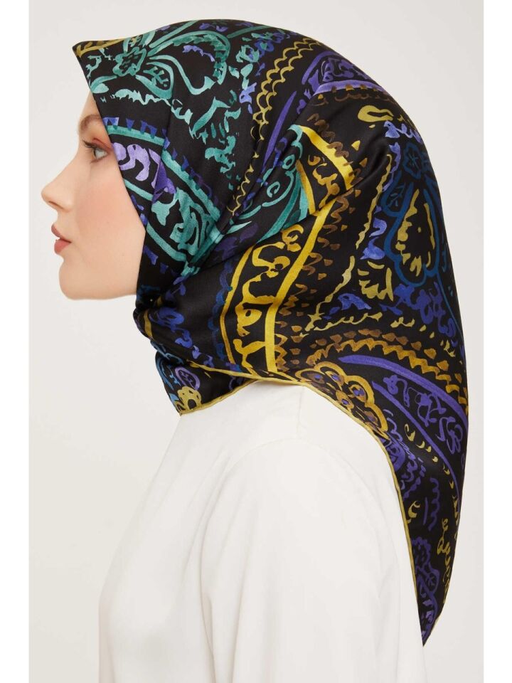 Armine Nostalji Twill İpek Eşarp 9037-52