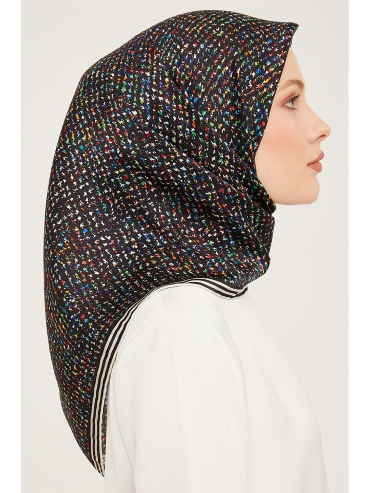 Armine Nostalji Twill İpek Eşarp 9013-09