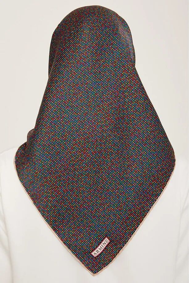 Armine Nostalji Twill İpek Eşarp 9113-05