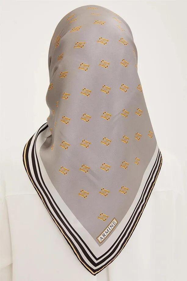 Armine Nostalji Twill İpek Eşarp 8959-03
