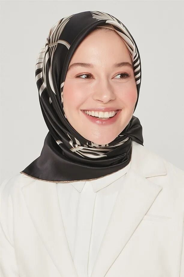 Armine Nostalji Sura İpek Eşarp 8548-09