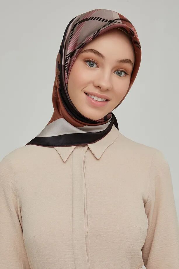 Armine Nostalji Sura İpek Eşarp 8620-02