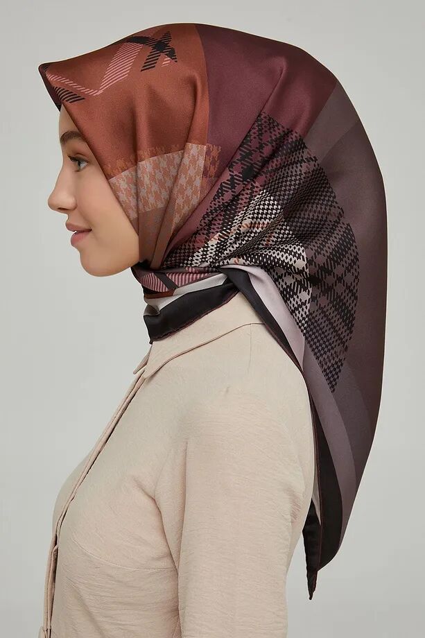 Armine Nostalji Sura İpek Eşarp 8620-02
