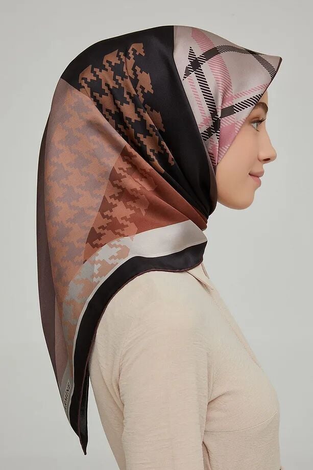Armine Nostalji Sura İpek Eşarp 8620-02